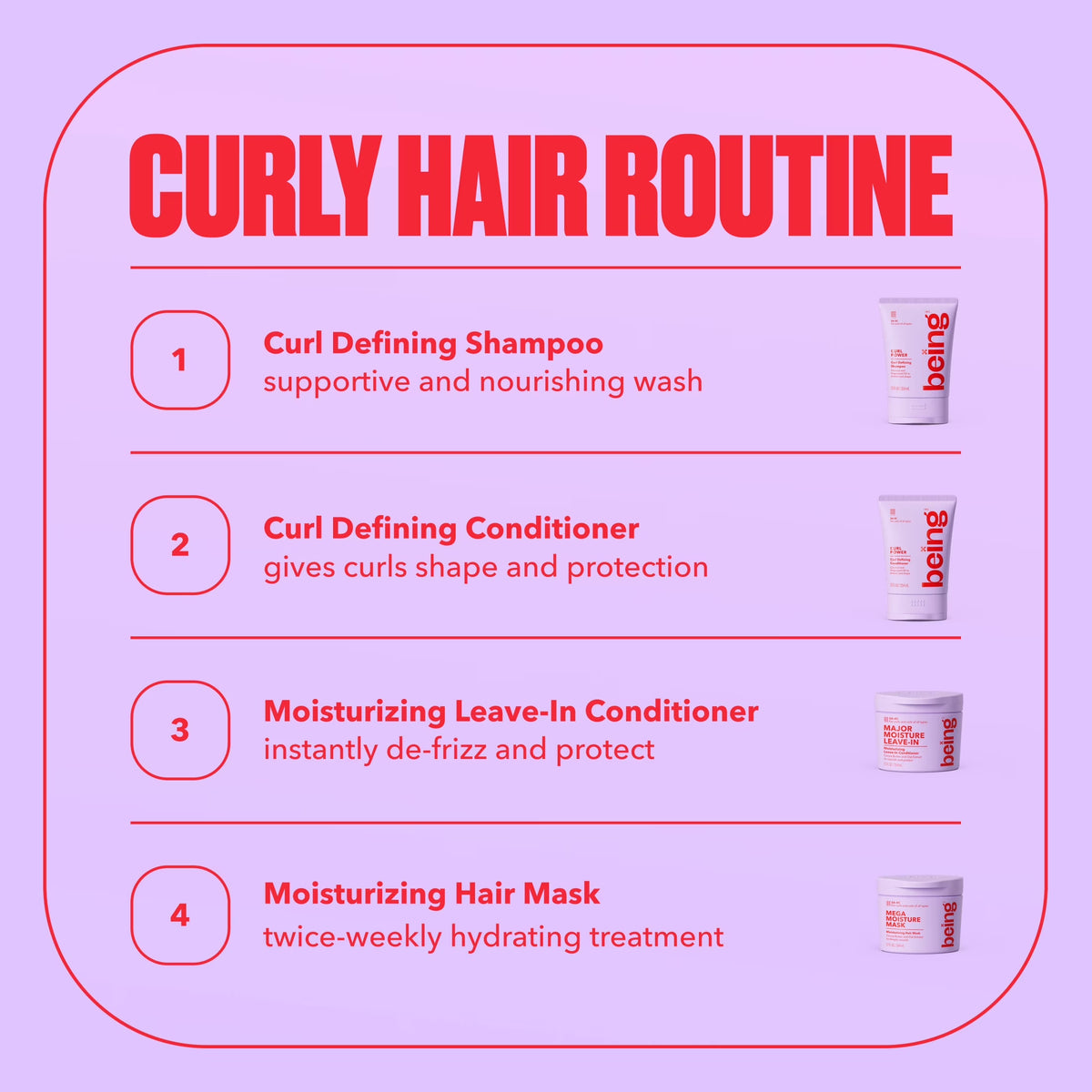CURL POWER Curl Defining Shampoo with Coconut and Grapeseed Oil 354Ml