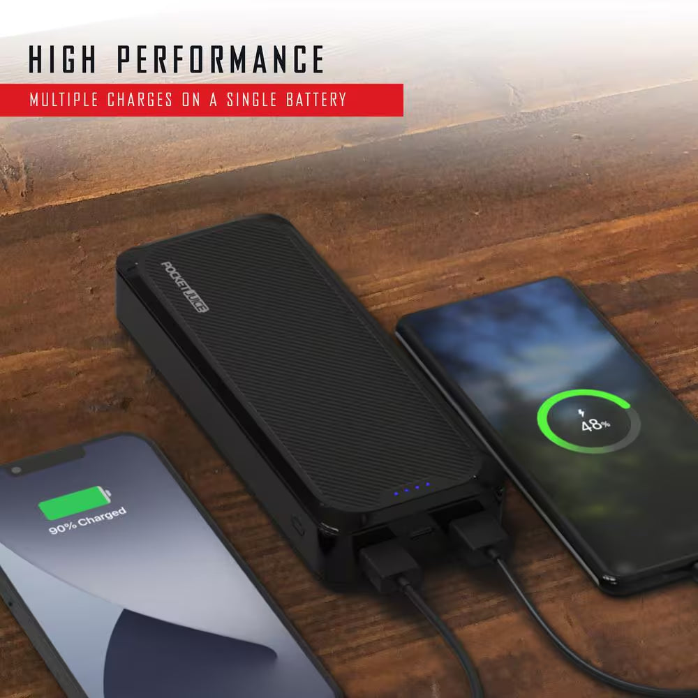 20,000 Mah AC Pocket Juice Portable Power Bank