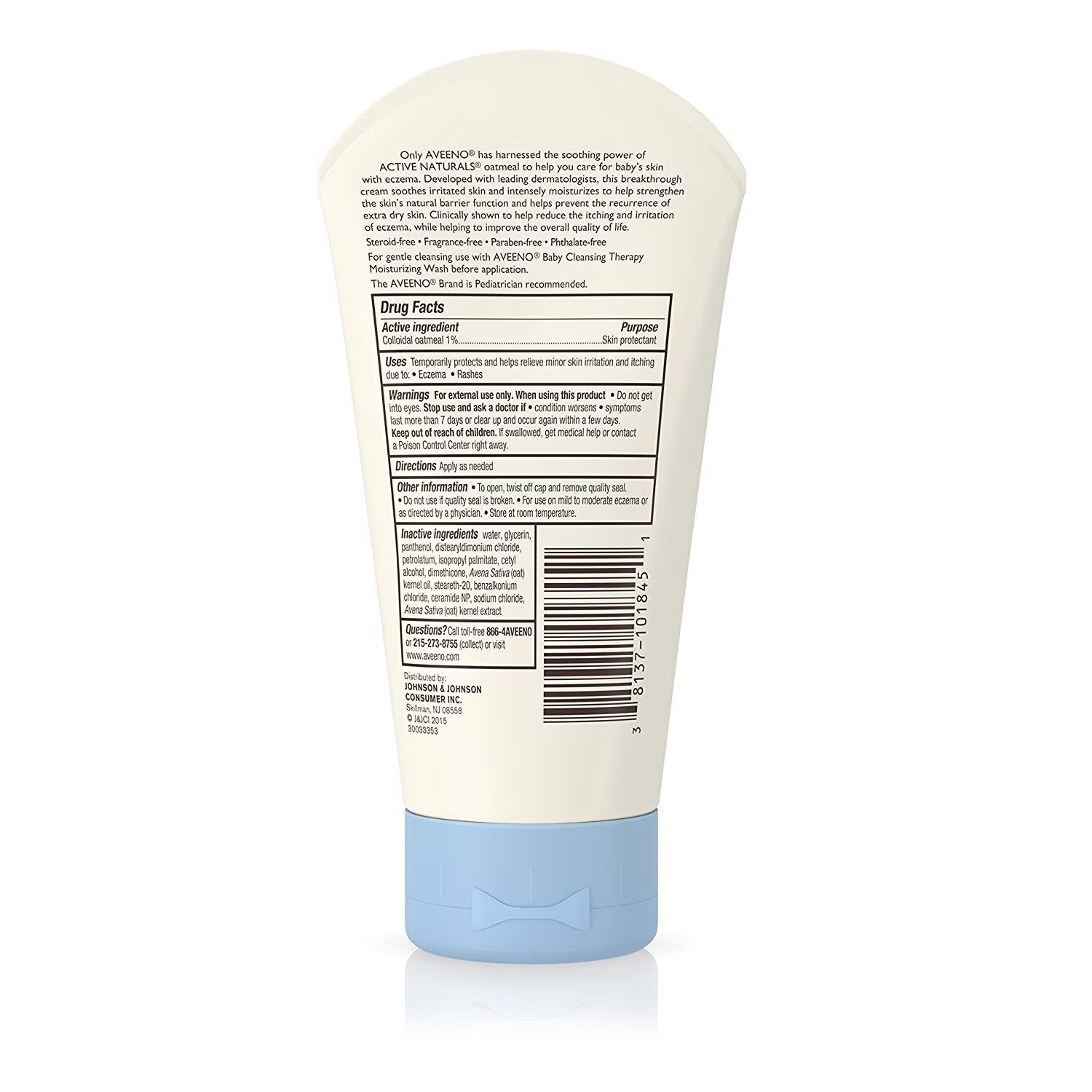 Baby Eczema Therapy Moisturizing Cream, 5 Oz