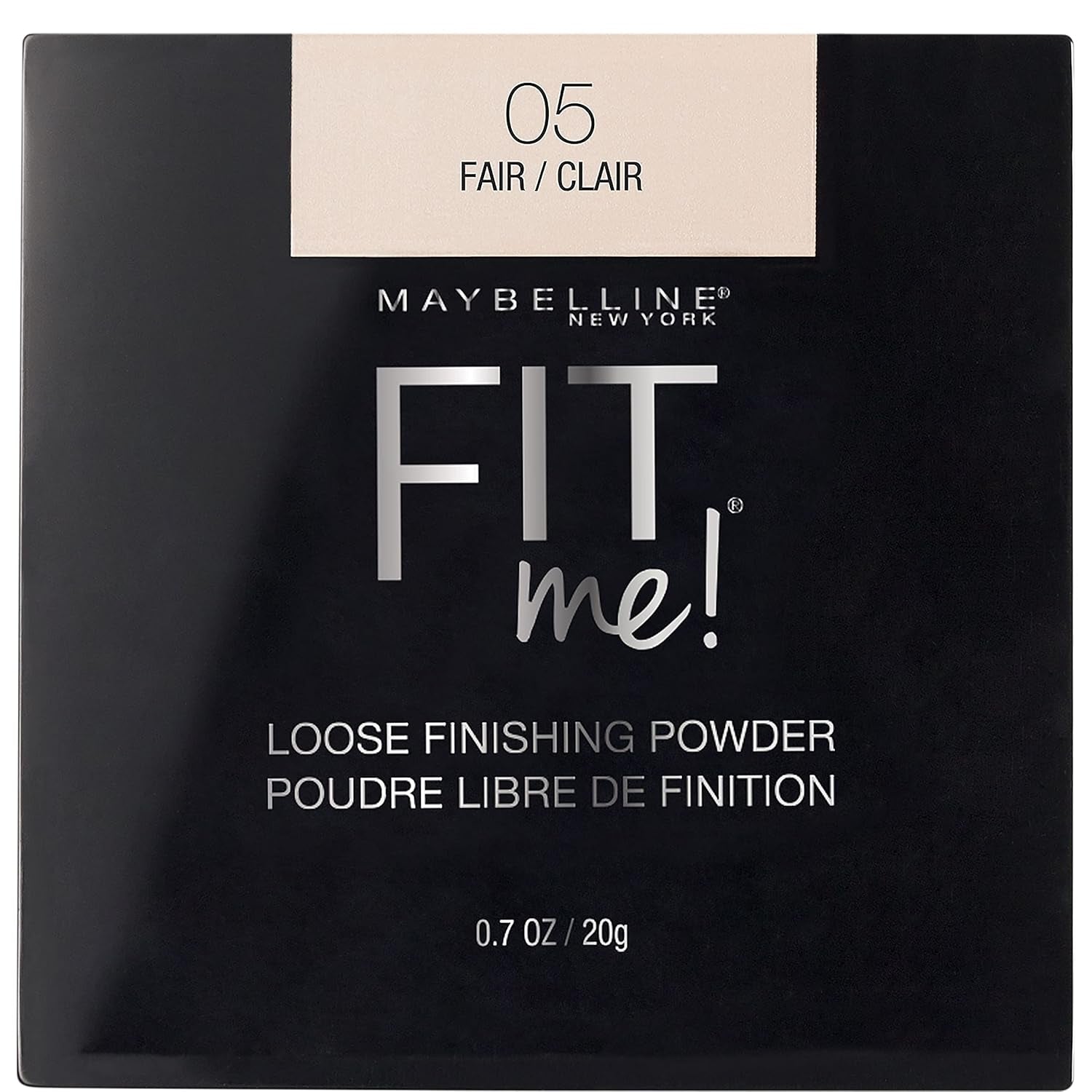 Maybelline Fit Me Loose Setting Powder, Face Powder and Finishing Makeup, Medium, 1 Count