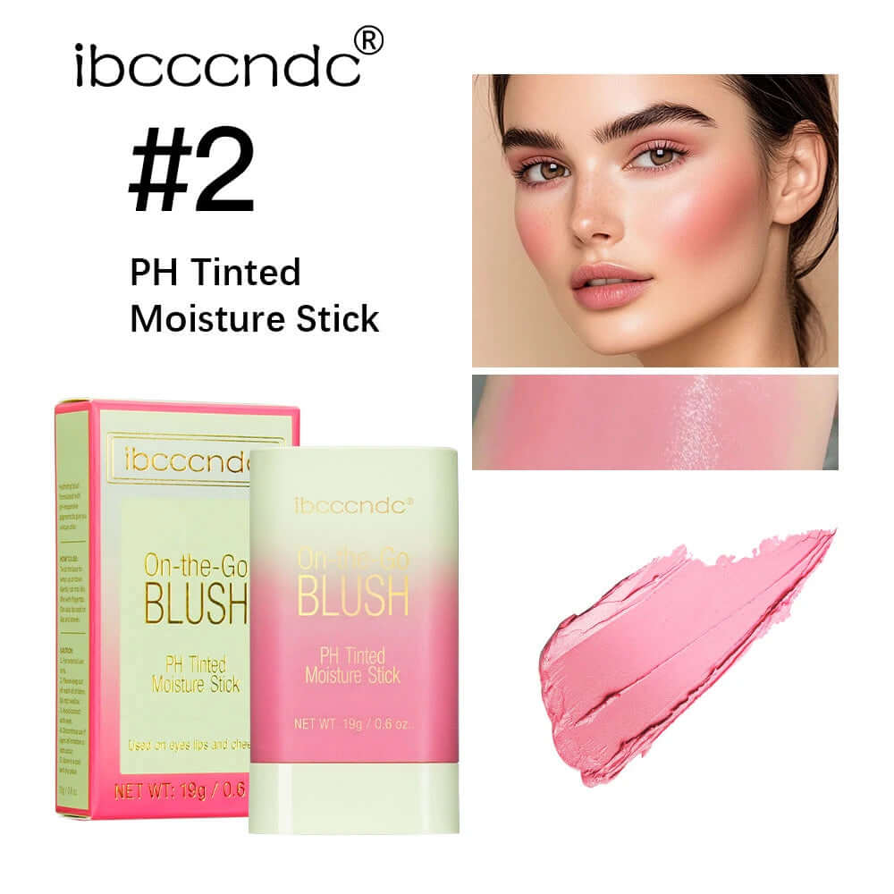 Temperature Change 3-In-1 Cheek Lip Tinted Pixiblush Stick Temperature Change Blush Makeup Products Cosmetic Palette Stick Face