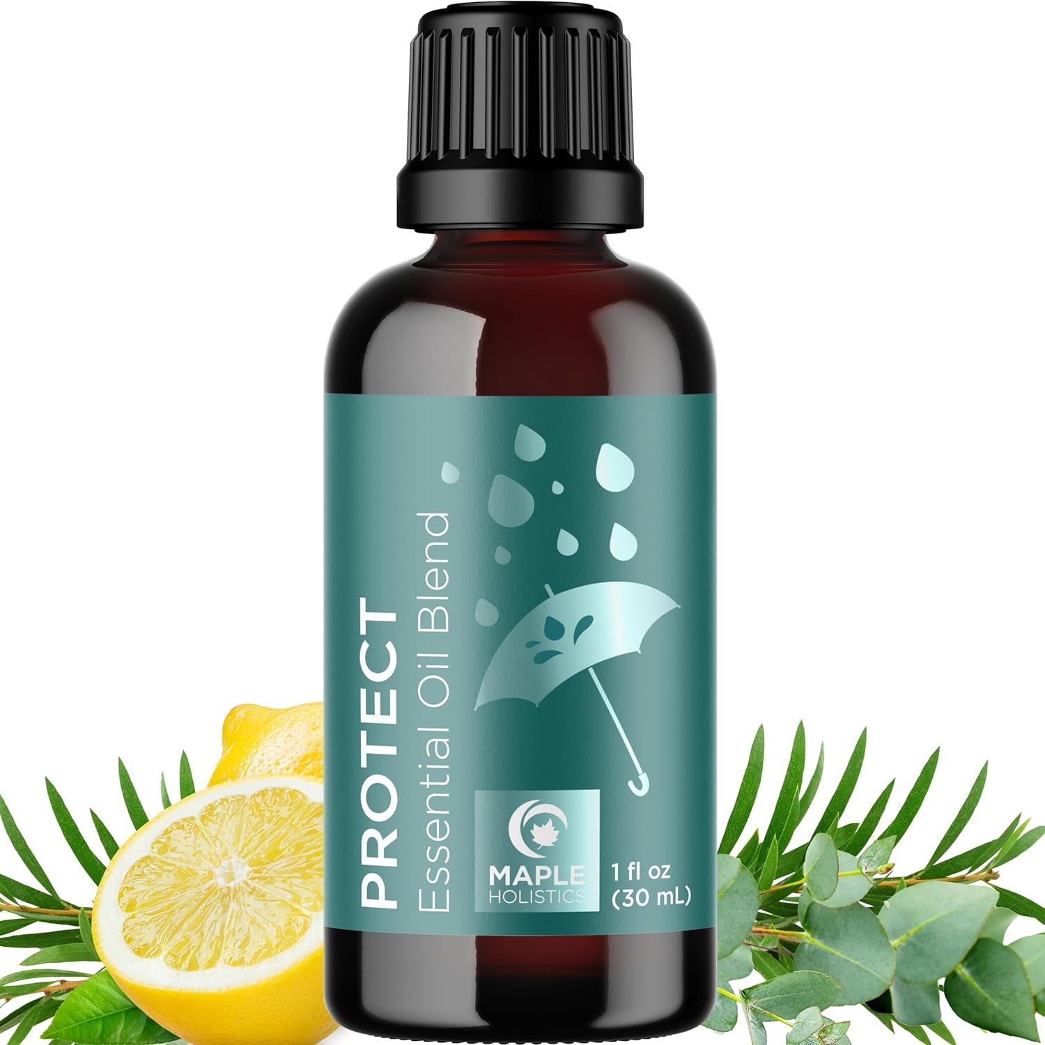 Pure Tea Tree Oil for Hair Skin and Nails - 100% Pure Undiluted Tea Tree Essential Oil with Dropper for Topical Uses Aromatherapy Diffusing and Home and Beauty Diys - Vegan and Cruelty Free (1 Fl Oz)
