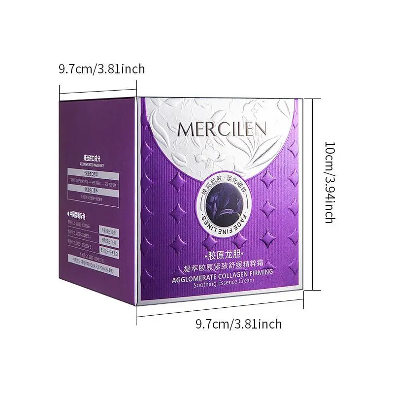 Collagen Moisturizing Face Cream, Daily Moisturizing Blend, 1 Count Hydrating Skin Care Cream, Face Lotion for Women and Men All Skin Types, Valentine&