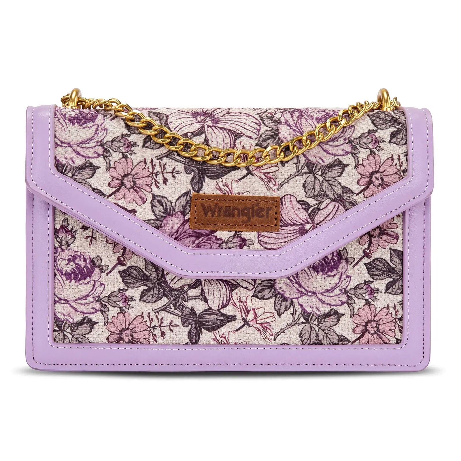 Wrangler Crossbody Purse for Women Shoulder Bag with Adjustable Chain Strap