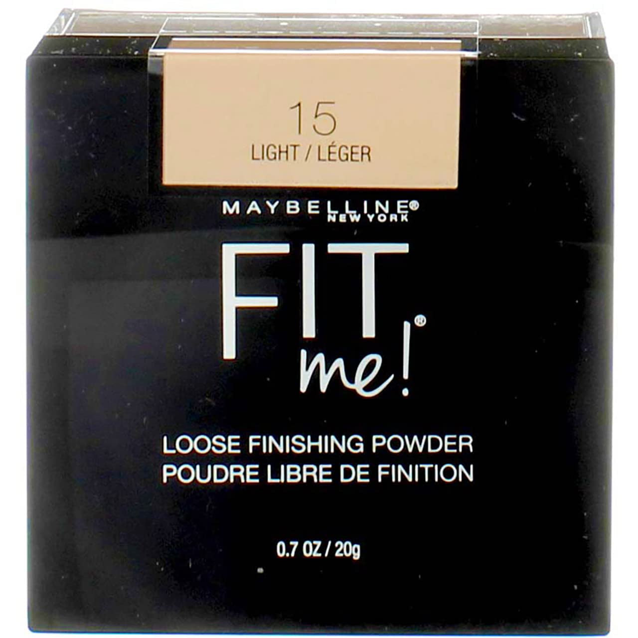 Maybelline Fit Me Loose Setting Powder, Face Powder and Finishing Makeup, Medium, 1 Count