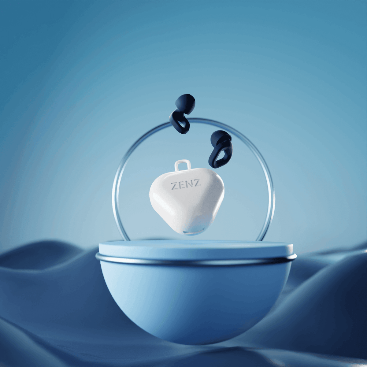 ZENZ - Unwind Earplugs - Lagoon Navy