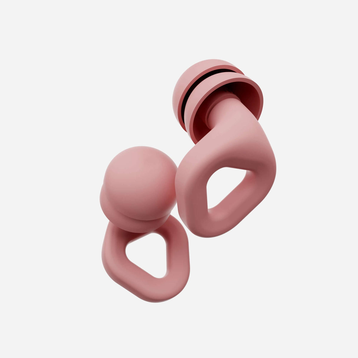 ZENZ Unwind Pro Earplugs in Mystic Pink, noise reduction earplugs for sleep designed for comfort and tranquility.