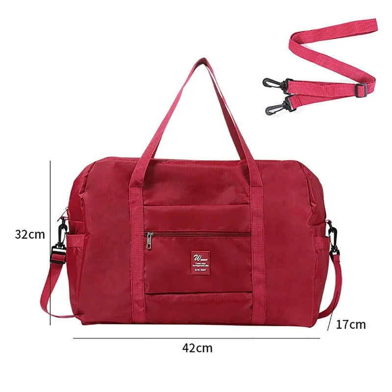 Travel Bags Large Capacity Foldable Clothes Luggage Organizer Waterproof Handbags Women Men Travel Clothes Storage Organizer