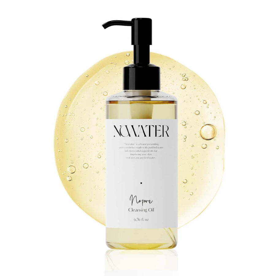 Makeup cleansing oil for blackheads in a sleek bottle, designed to melt away makeup and unclog pores, 6.76 Fl Oz.