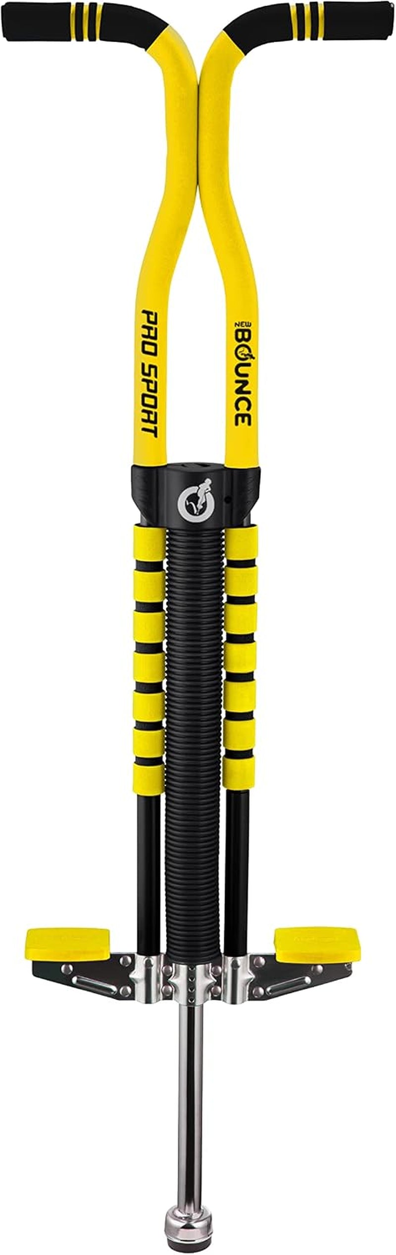 New Bounce Pogo Stick for Kids - Pogo Sticks for Ages 9 and Up, 80 to 160 Lbs - Pro Sport Edition, Quality, Easy Grip, Pogostick for Hours of Wholesome Fun