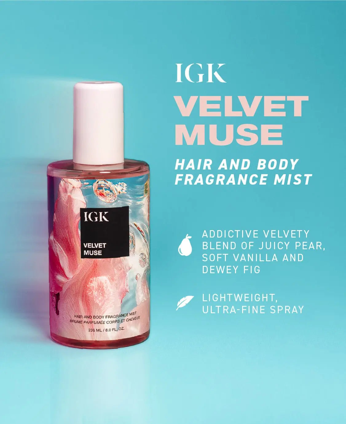 Velvet Muse Hair and Body Fragrance Mist