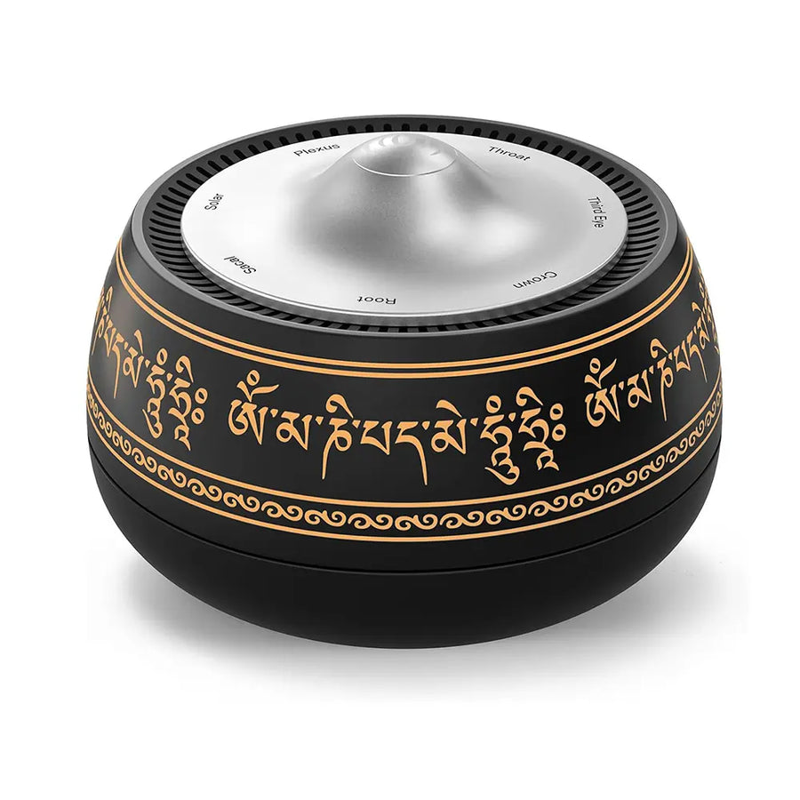 Portable Electronic Tibetan Singing Bowl, 8 Healing Frequencies (396-963Hz), Calming Device with Timer, Vibration & Auto/Manual Mode, - Meditation Bowl for Sound Therapy, Yoga, Relaxation, Reiki, Deep Sleep, Spiritual Gift Choice