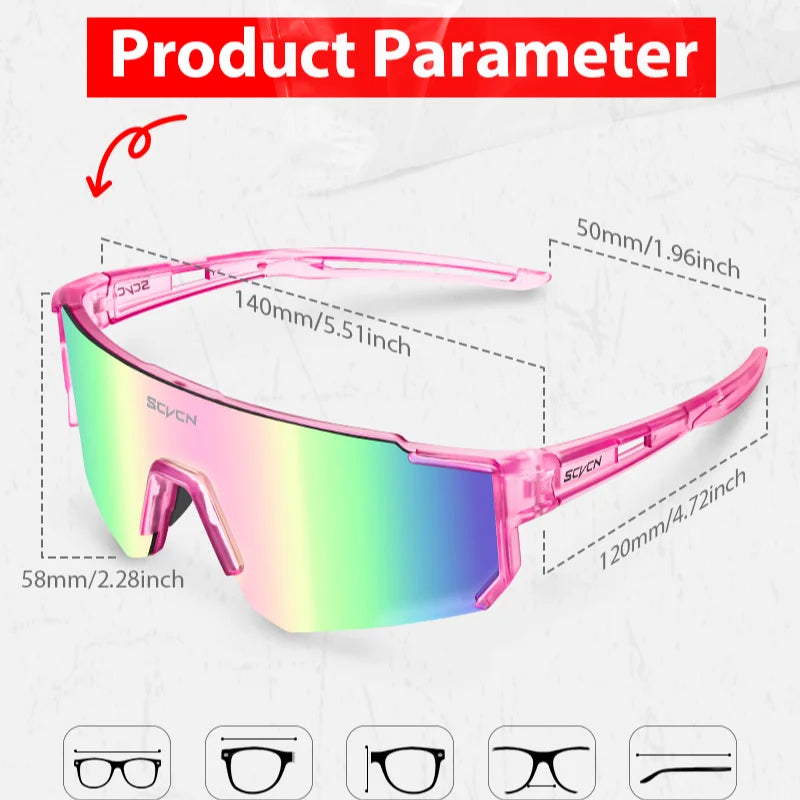 Hot Cycling Sunglasses Men Road Driving Bike Glasses Outdoor Sports Mountain Climbing Women Bicycle UV400 Cycling Goggles