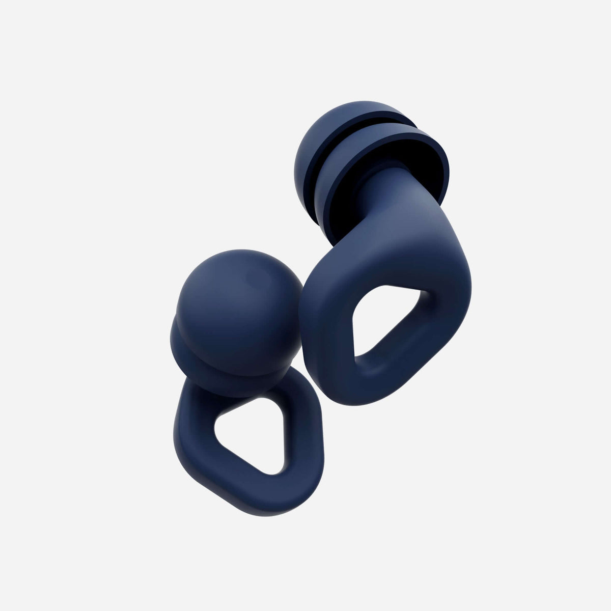 ZENZ Unwind Pro Earplugs in Lagoon Navy color, noise reducing earplugs for better sleep.