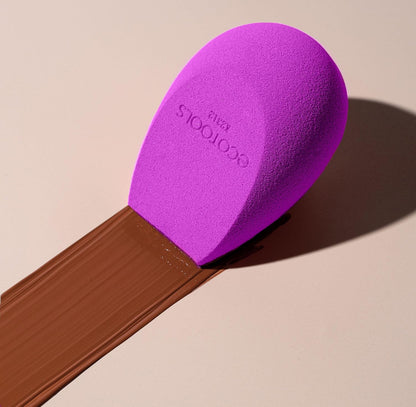 Bioblender Makeup Sponge, Compostable Makeup Blender, for Liquid &amp; Cream Foundation, Sustainable, Seamless Application, Eco-Friendly Beauty Sponge, Cruelty-Free &amp; Latex Free, 1 Count