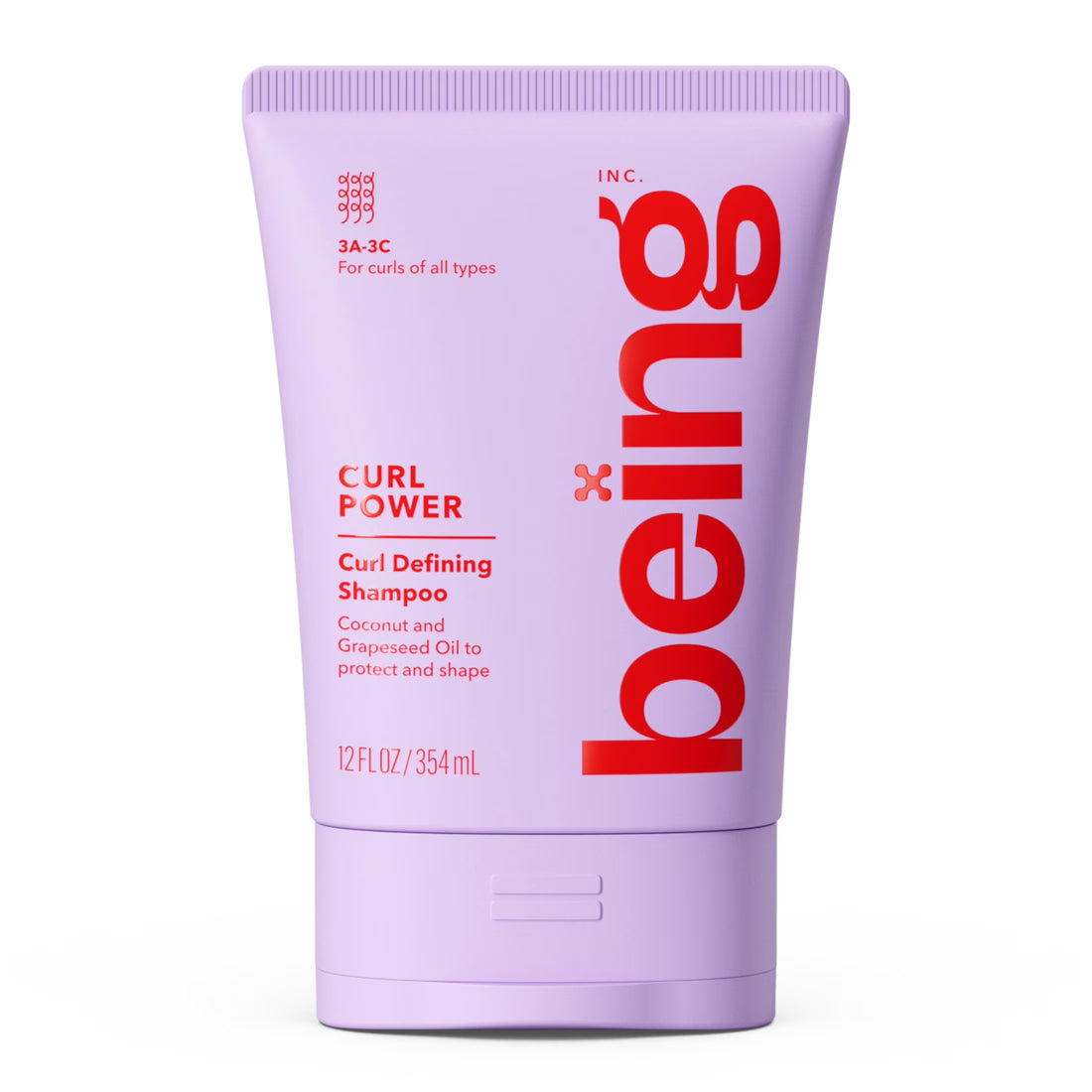 CURL POWER Curl Defining Shampoo with Coconut and Grapeseed Oil 354Ml