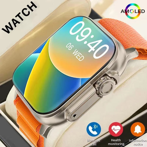 Smart Watch Bluetooth Talk Smartwatch Message Alert Heart Rate Monitor Sports Watch for Android IOS Men Women