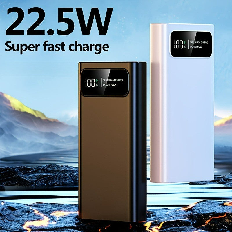 Portable Power Bank 2USB External Battery Backup Charger 900000Mah Fast Charging