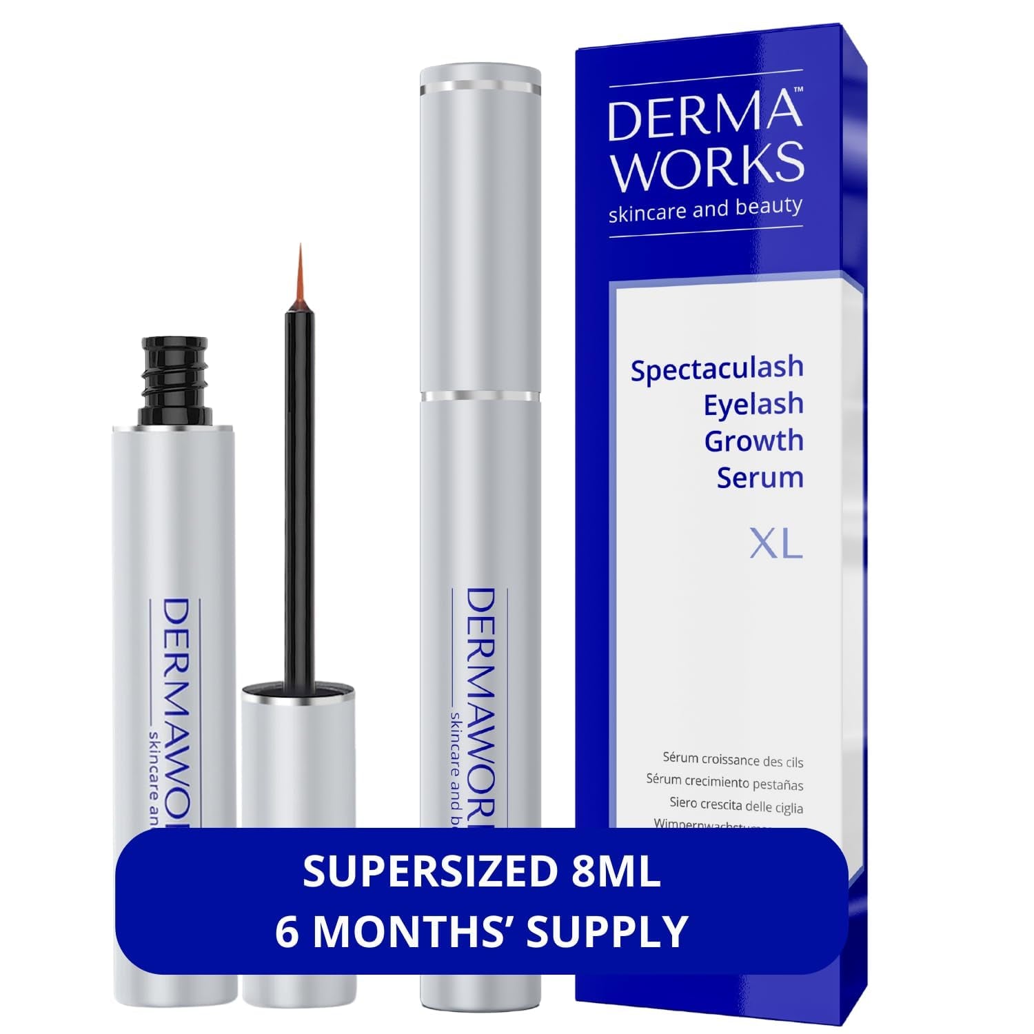 SPECTACULASH XL LASH SERUM for Eyelash Growth - Eyelash Serum to Grow Lashes - Suero Para Pestañas Crecimiento - Lash Conditioner for Growth &amp; Volume Lashes - Sérum Para Pestañas by