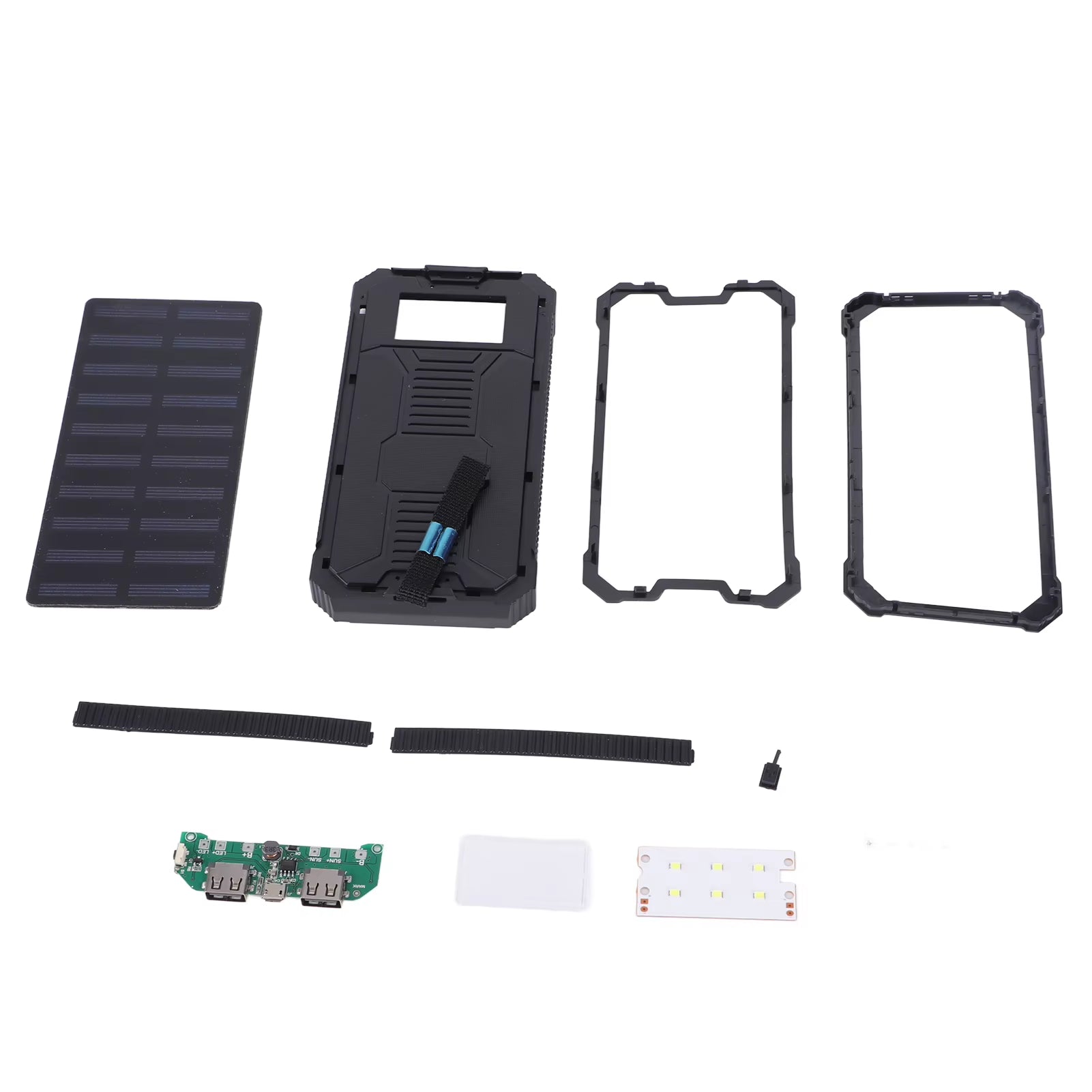 Power Bank Portable 20000Mah Fast Charging Dual USB Polar Mobile Power Bank Case DIY Kit Portable Power Bank