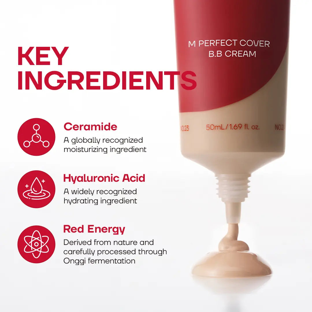 [MISSHA Official] M Perfect Cover BB Cream SPF 42 Pa+++(50Ml)