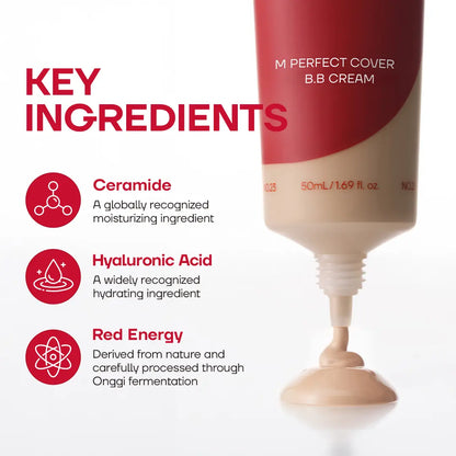 [MISSHA Official] M Perfect Cover BB Cream SPF 42 Pa+++(50Ml)