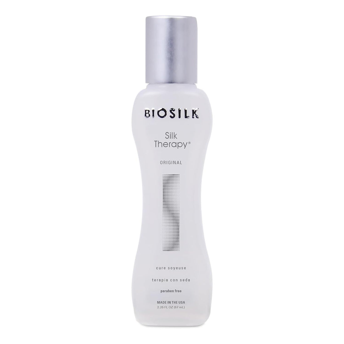 Silk Therapy Original, Reconstructing Treatment for Adding Shine &amp; Helping Mend Split Ends, Sulfate, Paraben, &amp; Cruelty-Free, 2.26 Oz