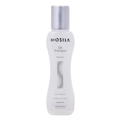 Silk Therapy Original, Reconstructing Treatment for Adding Shine &amp; Helping Mend Split Ends, Sulfate, Paraben, &amp; Cruelty-Free, 2.26 Oz
