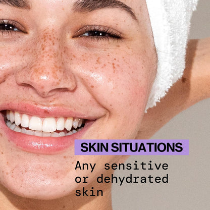 Face Wash for Sensitive Skin Facial Cleanser Vegan Ceramide Barrier Repair Extra Gentle for Daily Fragrance Free for Sensitive Skin, Clean Beauty, Vegan &amp; Cruelty-Free Dermatologist Tested
