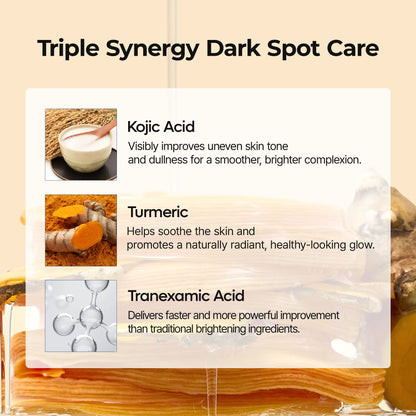 [Dr.Melaxin Official] Kojic Acid Turmeric TX Toner Pad 70Pads, Dark Spot &amp; Pigmentation Care for Uneven Skin Tone