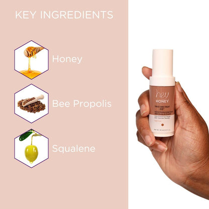 Trick and Treat CC² Cream SPF 46 | Active Moisturizing Color Correcting Cream with Honey &amp; Propolis | Best Cover for Rosacea, Skin Redness &amp; Mature Skin | Cruelty-Free | 1 Oz (Light Tone)