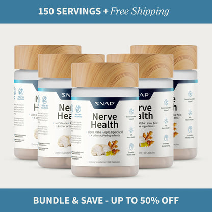 Nerve Health - All Natural Supplement for Nerve Support &amp; Mental Clarity