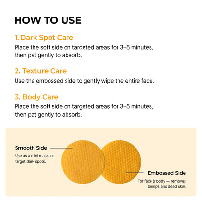 [Dr.Melaxin Official] Kojic Acid Turmeric TX Toner Pad 70Pads, Dark Spot &amp; Pigmentation Care for Uneven Skin Tone