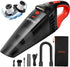 Car Vacuum, Portable Cyclone Handheld Vacuum, Dustbuster Quick Cleaner for Home, Car