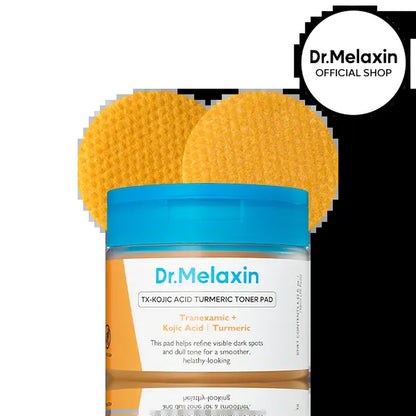 [Dr.Melaxin Official] Kojic Acid Turmeric TX Toner Pad 70Pads, Dark Spot &amp; Pigmentation Care for Uneven Skin Tone