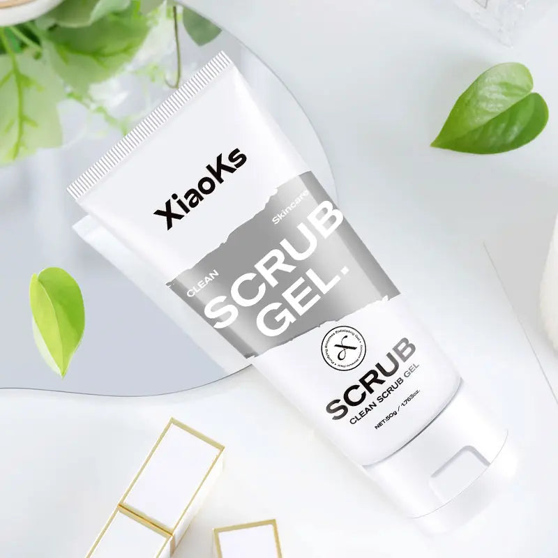 [Pack of Three]Xiaoks Gentle Exfoliating Scrub Gel 50G - Skin-Friendly Full-Body Exfoliation for All Skin Types, Sensitive Skin Friendly, Daily Cleansing &amp; Renewal