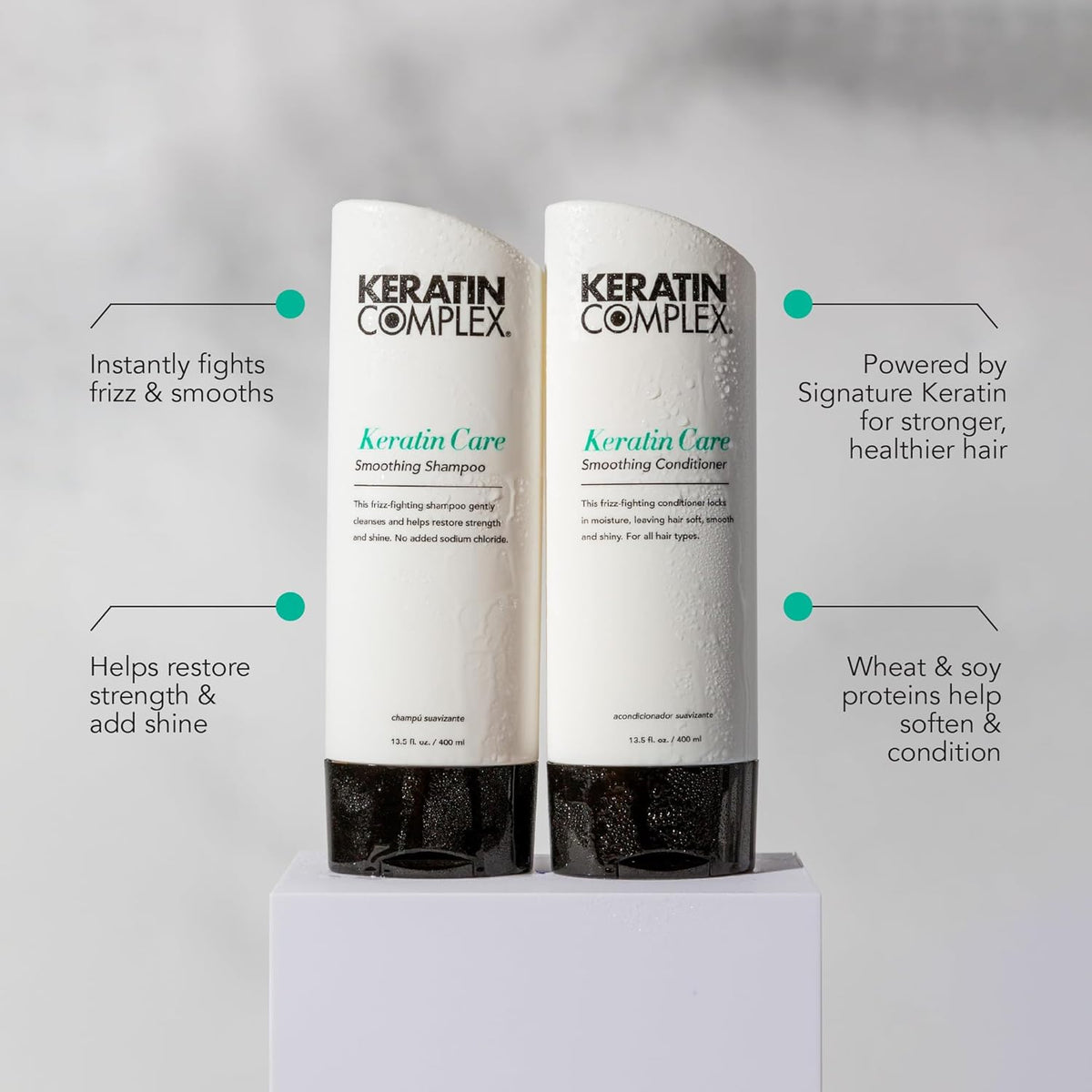 Keratin Complex Retail Kit with Shampoo, Conditioner, and Keratin Obsessed 5Oz
