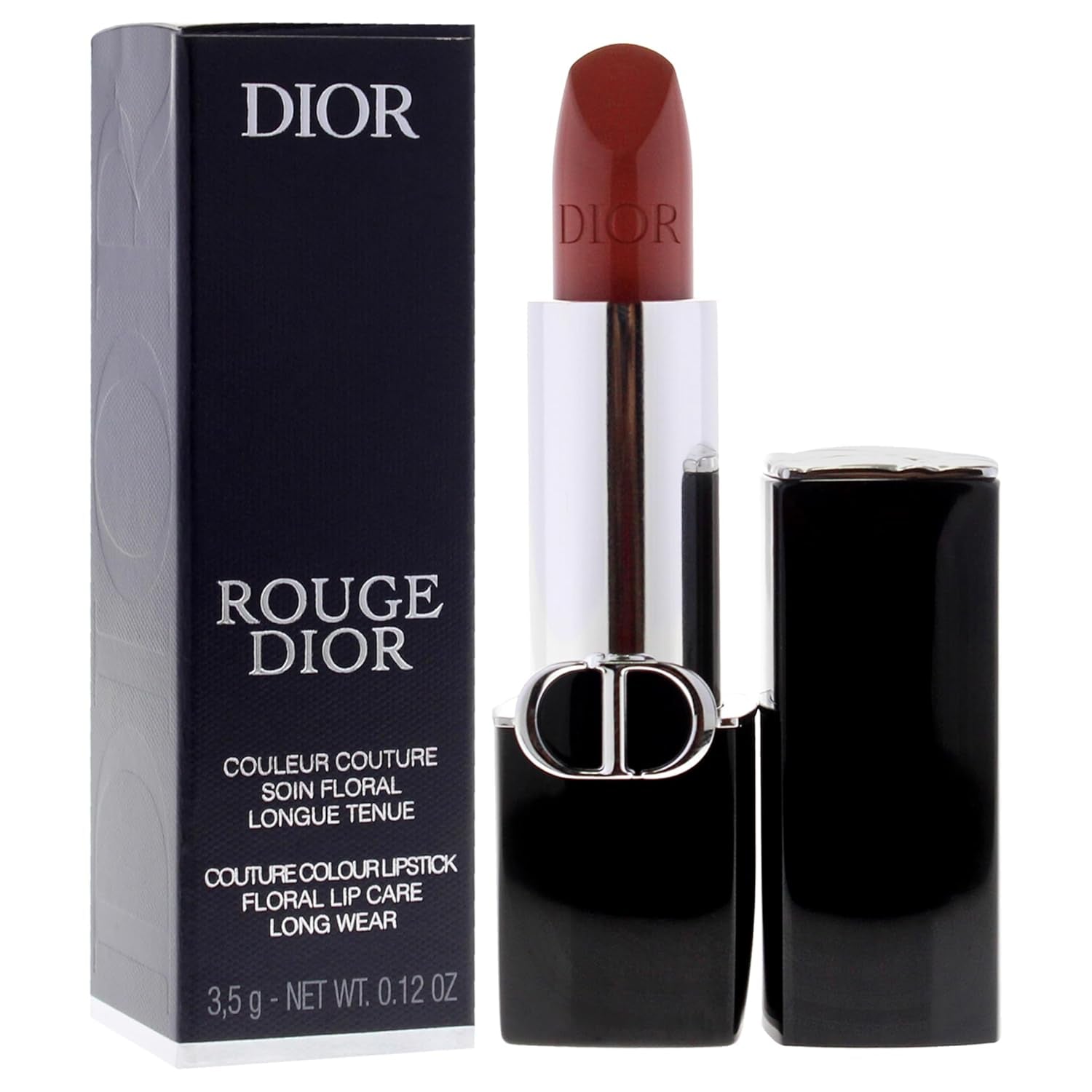 Rouge  Couture Satin Lipstick - 434 Promenade by Christian  for Women - 0.12 Oz Lipstick (Refillable)