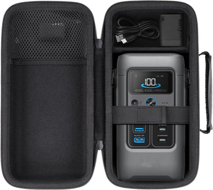 Co2Crea Hard Travel Case Compatible with Anker SOLIX C300 DC Power Bank Station, Outdoor 288Wh 90,000Mah Portable Power Station, 300W Solar Generator