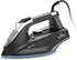 MOOSOO 1800W steam iron with anti-drip system and ceramic soleplate for precise control.