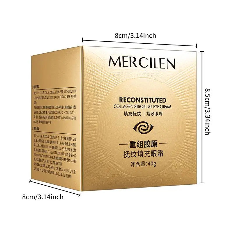 Collagen Eye Cream, Eye Care Product, Hydrating Collagen Eye Patches &amp; under &amp; Soothing &amp; Lifting Eye Cream for Women, Moisture Skin, Gift, Moisturize &amp; Hydrate Skin, Moisturizing Eye Moisturizer, Self Care Box, Eye Tightener, Eye Brightener