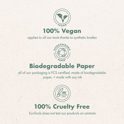 Bioblender Makeup Sponge, Compostable Makeup Blender, for Liquid &amp; Cream Foundation, Sustainable, Seamless Application, Eco-Friendly Beauty Sponge, Cruelty-Free &amp; Latex Free, 1 Count