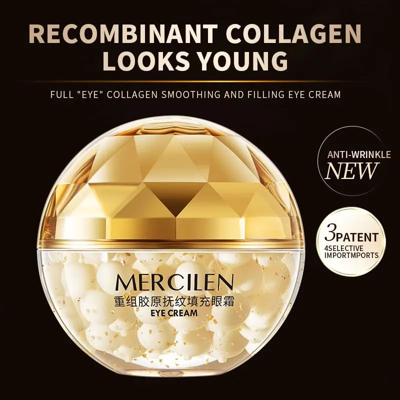 Collagen Eye Cream, Eye Care Product, Hydrating Collagen Eye Patches &amp; under &amp; Soothing &amp; Lifting Eye Cream for Women, Moisture Skin, Gift, Moisturize &amp; Hydrate Skin, Moisturizing Eye Moisturizer, Self Care Box, Eye Tightener, Eye Brightener
