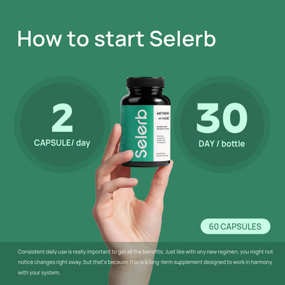 Selerb Metaburn for Daily Nutrient Support – with Chromium, Vitamin B12 &amp; Berberine HCI – 60 Capsules Tiktokshopblackfriday