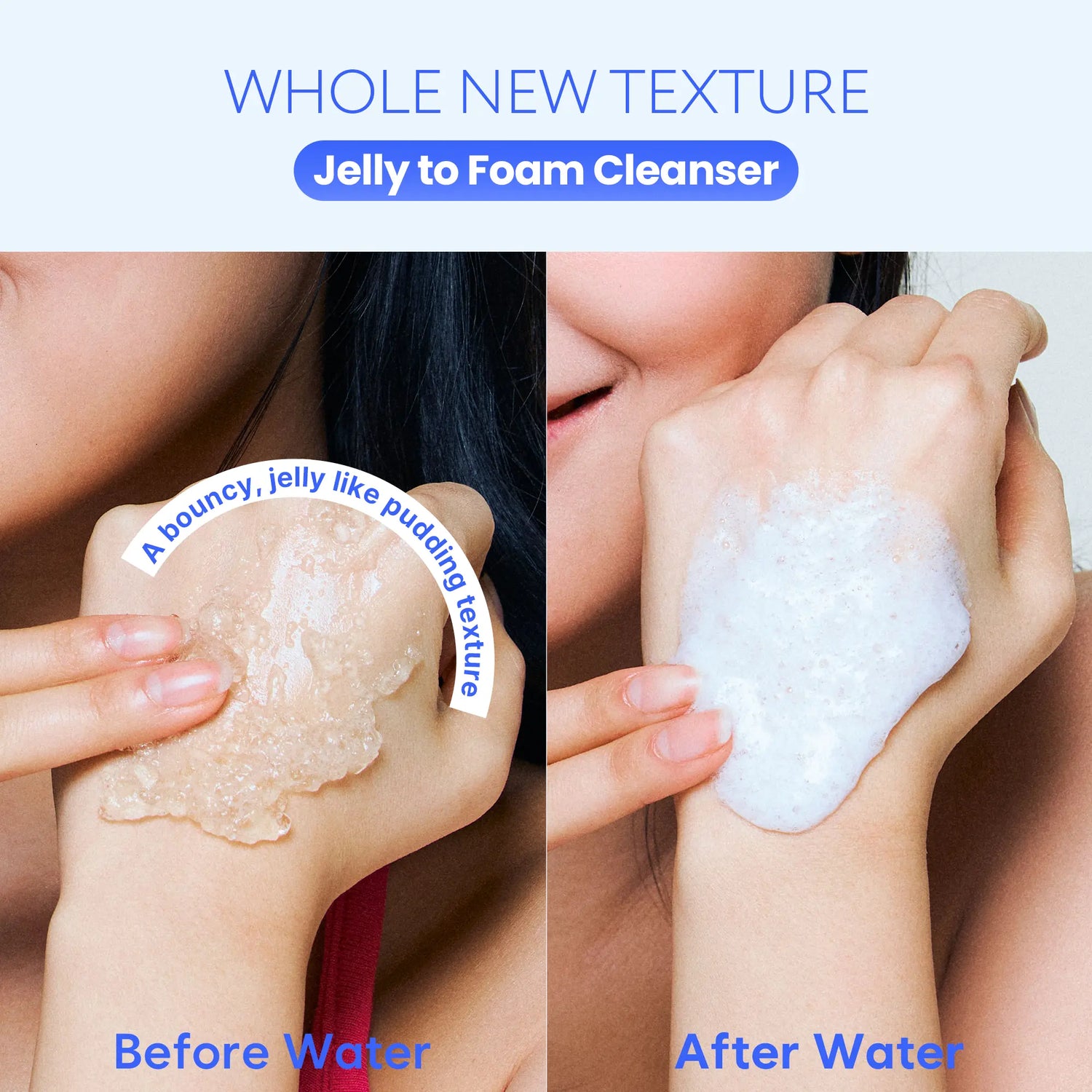 [SOONDING] Coconut Jelly Pudding Pore Cleanser | Deep Pore Cleansing &amp; Gentle Exfoliation with Jelly-To-Foam Texture | Hydrating Face Wash with Panthenol, Ceramide &amp; Peptides (100Ml)