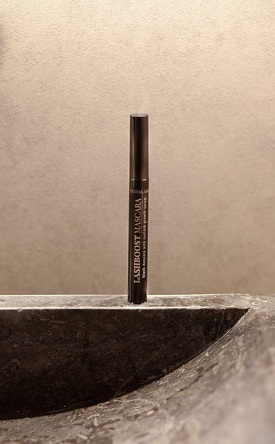 Lashboost Mascara with Lash Growth Serum | Advanced Eyelash Enhancing Serum Infused Black Mascara | Eyelash Treatment Helps Boost Lash Length, Volume &amp; Definition 10Ml