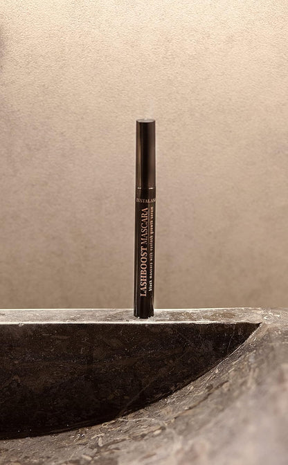 Lashboost Mascara with Lash Growth Serum | Advanced Eyelash Enhancing Serum Infused Black Mascara | Eyelash Treatment Helps Boost Lash Length, Volume &amp; Definition 10Ml