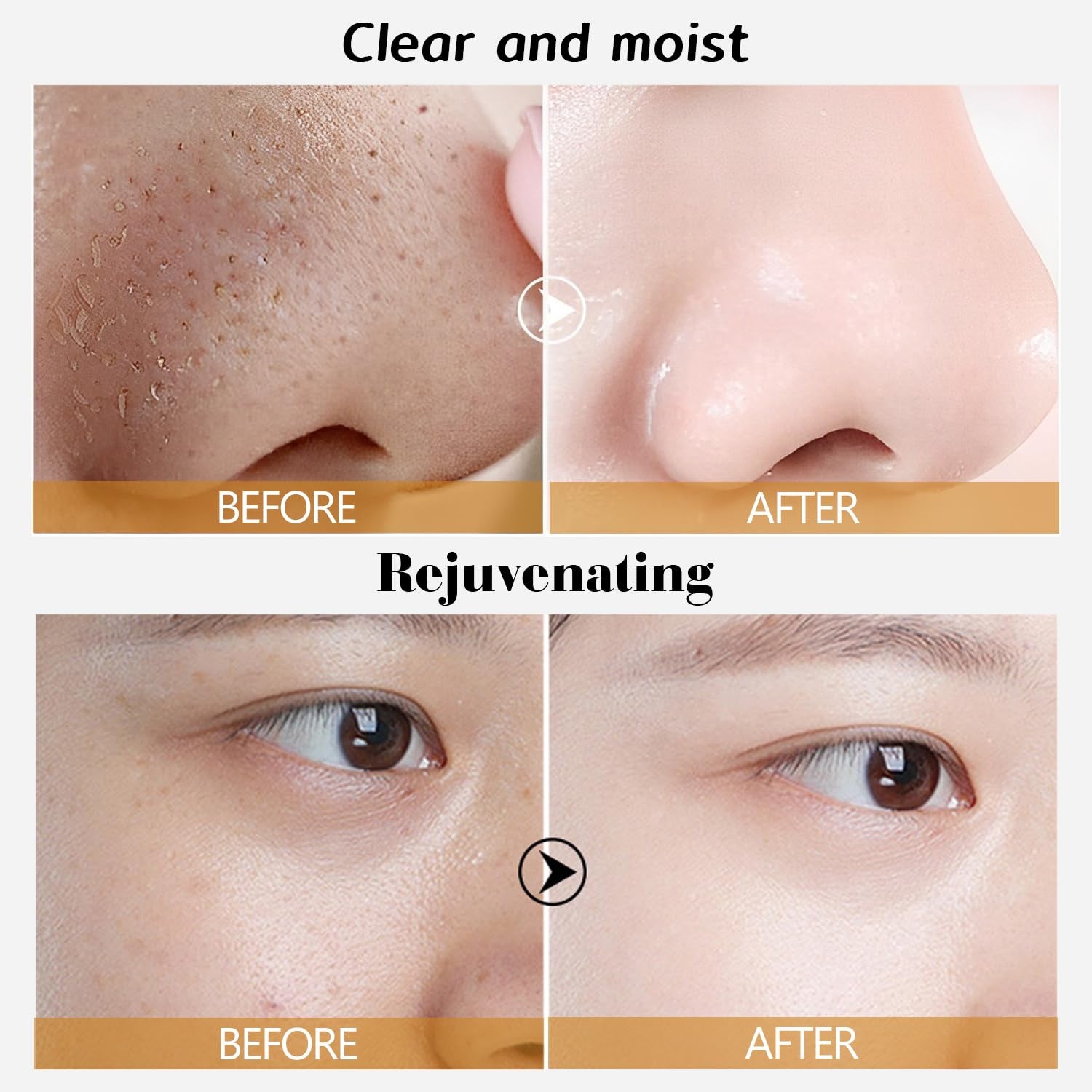 Rednow Gold Foil Peel-Off Mask,Gold Peel off Face Mask Anti-Wrinkle,98.4% Golden Peel off Mask,Anti-Aging Gold Face Mask for Moisturizing,Removes Blackheads,Reduces Fine Lines,Cleans Pores(2Pcs)