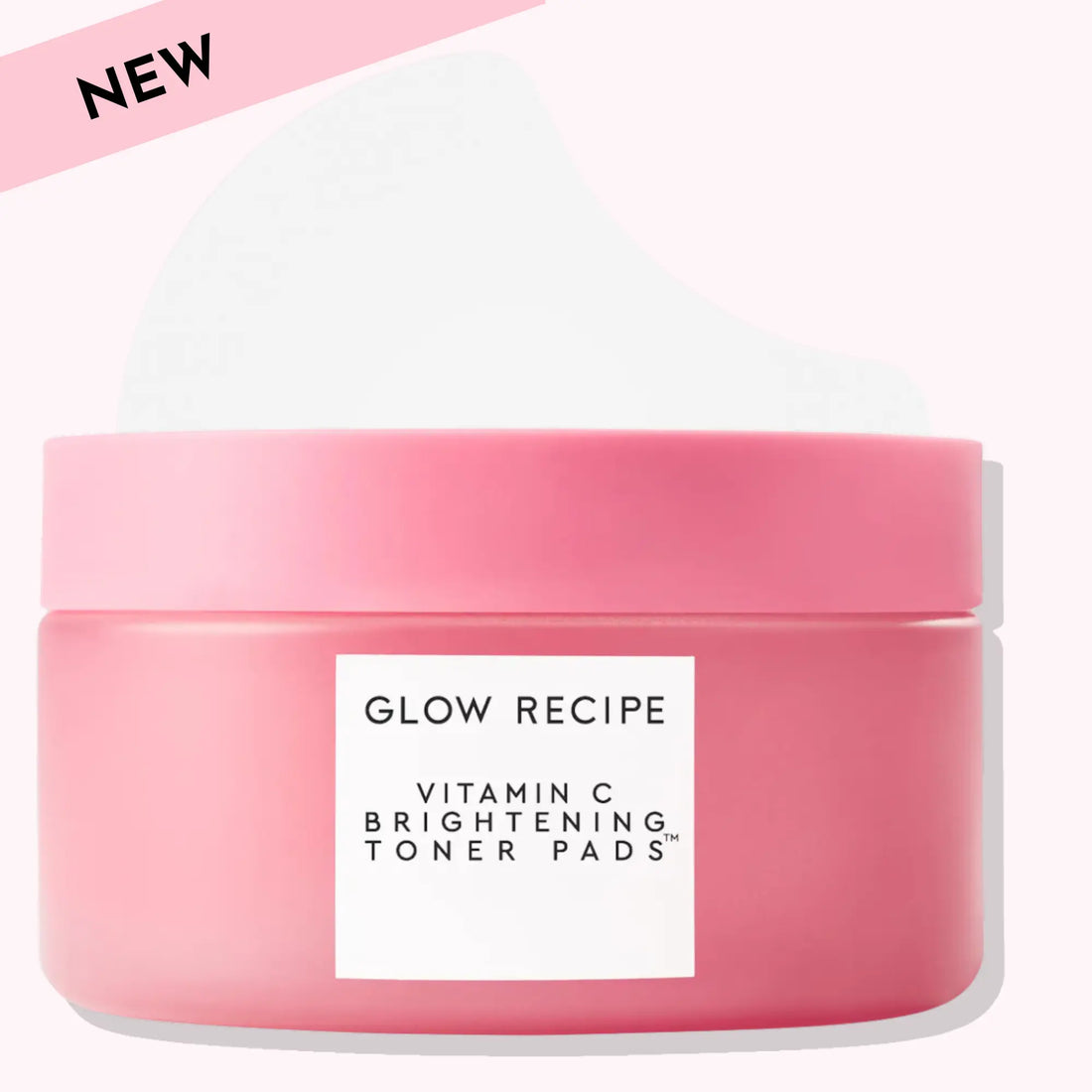 Glow Recipe Vitamin C Brightening Korean Toner Pads for skincare, designed for all skin types.