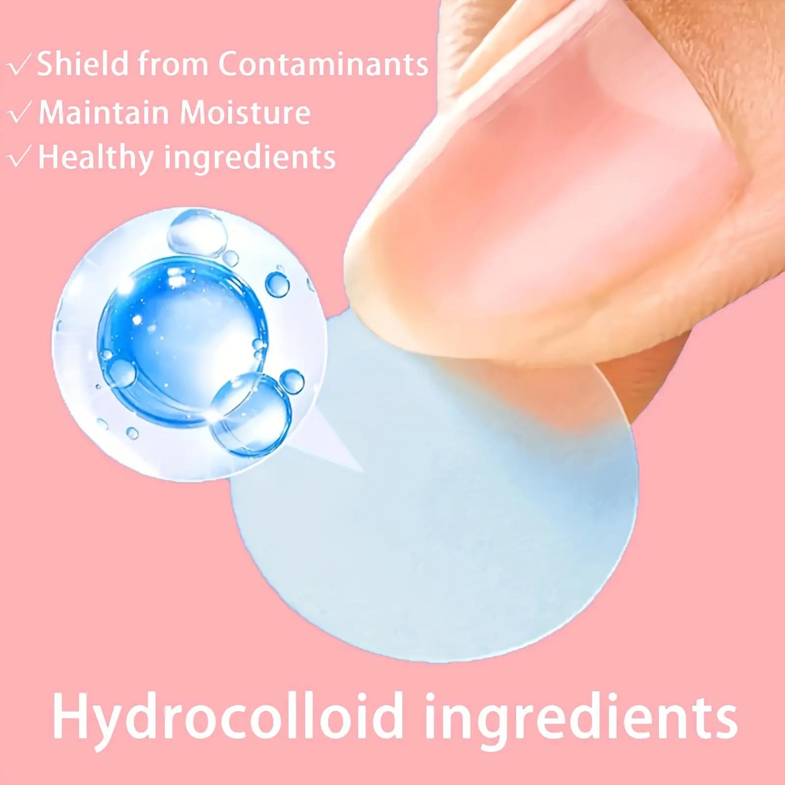 Hydrocolloid Acne Patch, 200 Pcs Deep Cleansing Acne Patches with Effective Coverage, Blemish Patches, Skin Care Gift for Men and Women